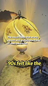 Touch lamps from the '90s felt like the peak of technology 😍 #nostalgia #childhoodmemories #technology #90s #2000s #usa #oldisgold #householditems | Nostalgic View.