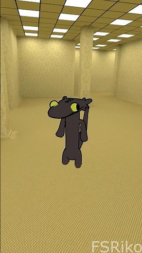 DANCING TOOTHLESS AVATAR #vrchat #backrooms #fnaf