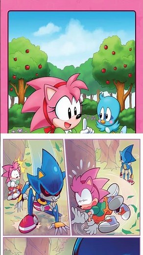 Amy Rose 30 years Special Sonic IDW Comics