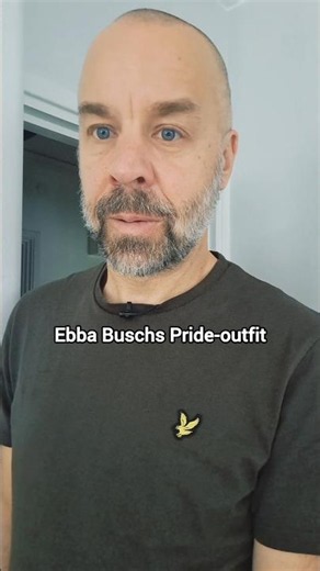 Ebba Buschs Pride-outfit 🌈