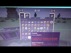 So i made a clutch in Create... (Minecraft Mod)
