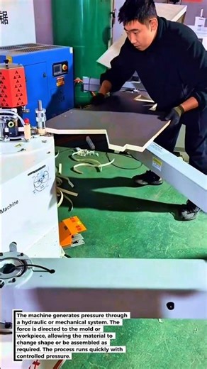 Precision Process Using an Industrial Press Machine