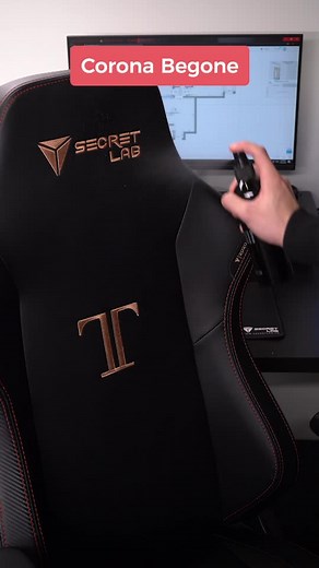 Don’t stress. Just clean up your mess. #coronatime #cleanup #secretlab #ocdproblems #fyp