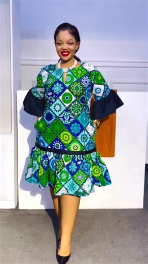 Beautiful Ankara loose dress style #latestafricaprint #latestafricaprint #zamakalefashion #fashion