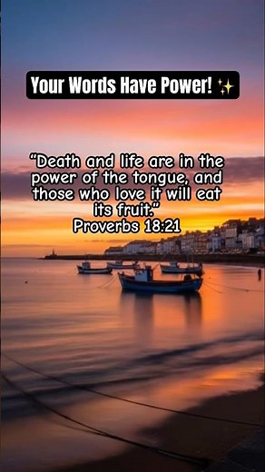 Proverbs 18:21 – Speak Life: Power of Your Words | Bible Declaration