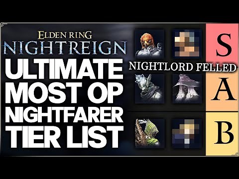 Elden Ring Nightreign - New MOST POWERFUL Nightfarer Tier List - Best Class Ranking & Build Guide!