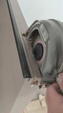 Simple and straightforward, just drill a hole 🔥 #Door Installation #Latch #Installing Doors