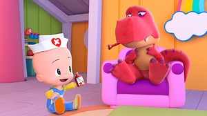 7.7K views · 76 reactions | ▶️ Nursery Rhymes with Cleo & Cuquin!  Cuquin and his family are taking care of the little dinosaur練裸蠟 #cuquin #CleoandCuquin #Cuquin #Cartoons #Animation #cleoandcuquin #nurseryrhymes | Cleo and Cuquin - English | Facebook