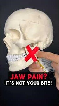Jaw Pain? It’s Not Your Bite!