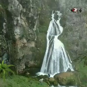 A breathtaking view of the Waterfall of the Bride in Peru.