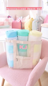Beach bags for everyone! 🥰 This is such a satisfying quick little DIY. These mesh beach bags are affordable, practical and look even better with a modern monogram. (Font: Arial Black) - Comment “link” for this exact beach bag - #cricutforbeginners #easycricutproject #cricutinspo #cricutmade #monogrambeachbag #meshbeachbag #bachelorettegifts #girlsweekend #custombeachbag #cricutmonogram #personalizedgifts | Home Sweet Pink