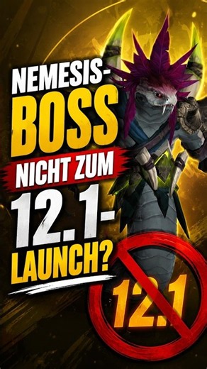 No Nemesis boss at the launch of 12.1? When you can take on the new boss Aztarec!