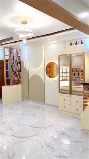 Modern Sofa Back Wall Design | Styltech Interior Bengaluru ✨