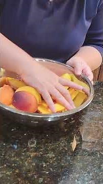 How to Pickle Fresh Peaches | Easy Summer Canning Recipe #shorts
