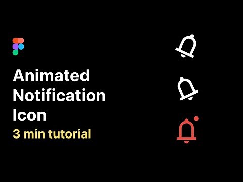 Notification Bell Icon Animation in Figma