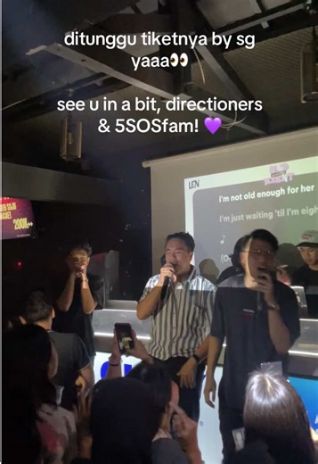 lets gooo have fun bareng, stay tuned ya! 👀 #Jakarta #karaoke #5SOS #littlefunknight #1D #5sosfam