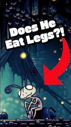 Who Is Leg Eater In Hollow Knight? #hollowknight #silksong #shorts
