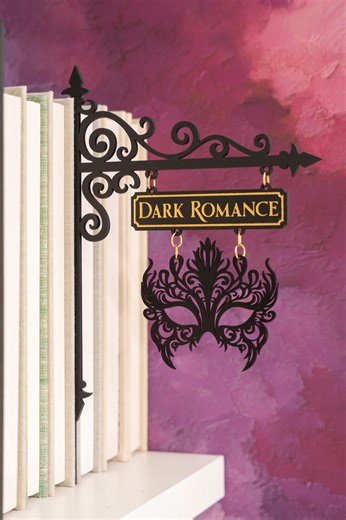 Handcrafted Bookshelf Dividers, Tavern Bookshelf Signs, Home Library Decor, Book Gift, Library Organizers, Reader Gift - Etsy