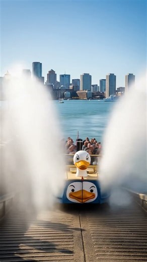 Would you ride on this bus-boat? 🤨 #Adventure