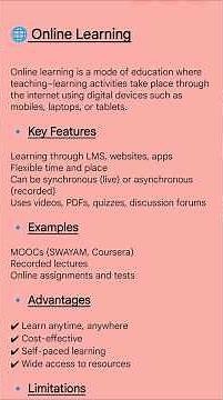 Online learning Vs. Virtual classrooms | Educational Classes
