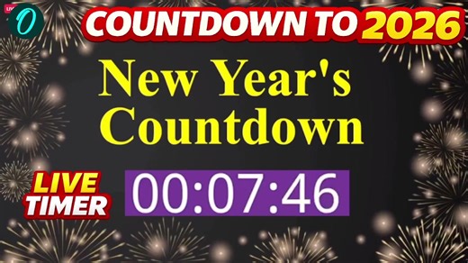 Countdown 2026 New Year LIVE | Happy New Year 2026 LIVE | World Welcomes 2026 | LIVE TIMER Countdown 2026 New Year LIVE — जैसे-जैसे घड़ी आधी रात की ओर बढ़ रही है, पूरी दुनिया Happy New Year 2026 का स्वागत करने के लिए तैयार है। इस LIVE countdown timer के साथ जुड़िए और नए साल के हर सेकंड को रियल-टाइम में देखिए। #NewYear2026 #Countdown2026 #HappyNewYear2026 #NewYearCountdown #CountdownLive #Welcome2026 #GlobalCountdown #NewYearEve #FestiveLive #livestream | Oneindia Hindi