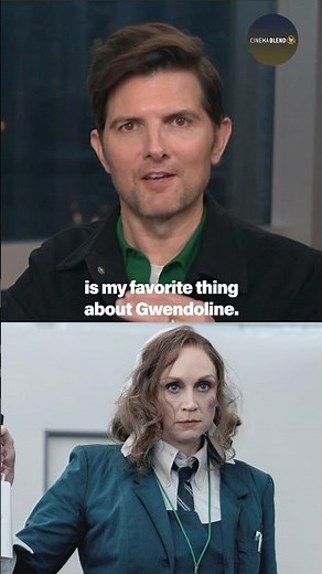 Adam Scott Gushes About Working with Gwendoline Christie in “Severance” Season 2