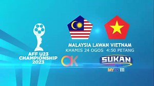 Saksikan siaran langsung AFF U23 Championship 2023 di TV Okey https://rtmklik.rtm.gov.my/live/okey dan Sukan RTM serta RTMKlik ⚽️ Malaysia VS Vietnam 📆 Khamis (24 Ogos 2023) 🕝 4:50 Petang 📺 TV Okey & Sukan TV RTM #saluransukanrtm #sukanuntuksemua #rtmklik #AFFU23Championship | TV2