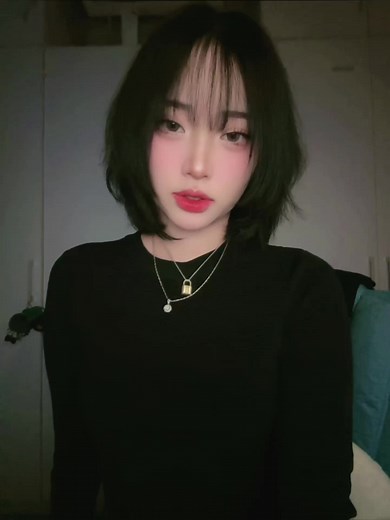 i fell in love with… #fyp #wolfcut