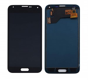 LCD with Touch Screen for Samsung Galaxy S5 SM-G900F - Blue (display glass combo folder)