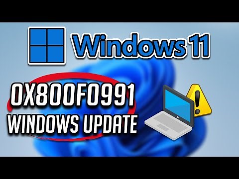 Error de Actualización Windows Update 0x800f0991 en Windows 11/10 - Solucion