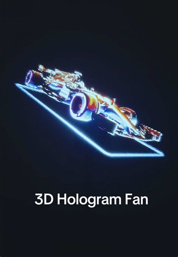 3D Hologram Fan: The Future of Home Projection