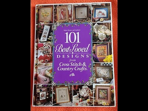 Flosstube #74 - Flip through 101 Best Loved Designs from Cross Stitch & Country Crafts