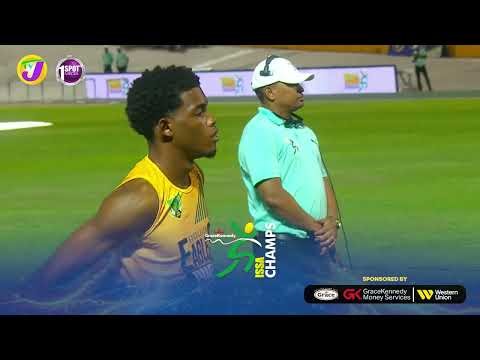 JAHVANIE TYRELL | BOYS CLASS 1 400M HURDLES FINAL | ISSA/GK Boys & Girls Champs 2026 | TVJ Live