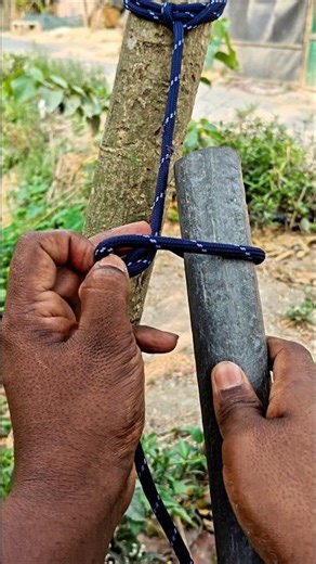 This Simple Knot Holds Rock Solid on Any Pipe👍