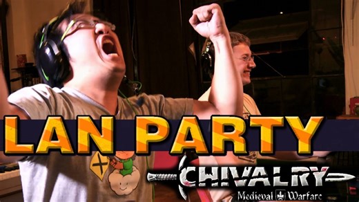 Chivalry Medieval Warfare with Freddiew and Corridordigital on LAN Party - Node