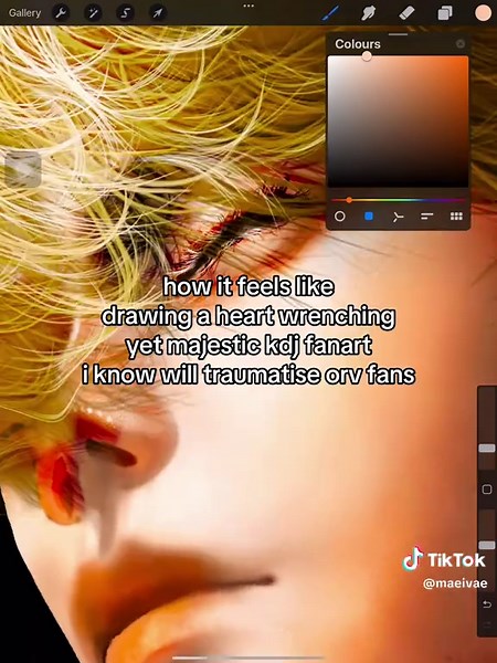 Creating Majestic KDJ Fanart for ORV Fans