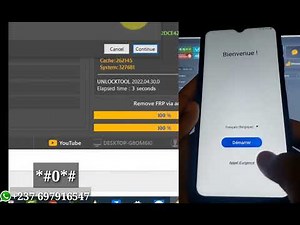 Samsung FRP Android 10,11,12 Game Over Click Auto ADB remove UnlockTool 2022.04.30