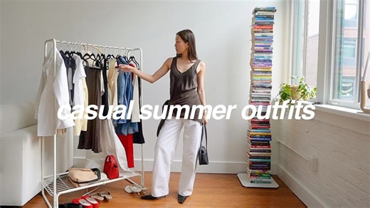 CASUAL SUMMER OUTFITS 🌼 | summer lookbo