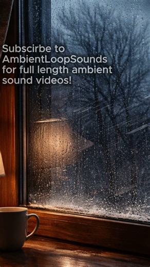 Cozy Night Wind • Soft Window Sounds • Calm Background Noise