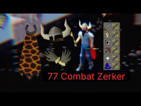 INSANE 77 Combat ZERKER PKING | OSRS PKING