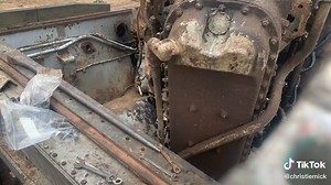 Disassembled Vehicle Engine Breakdown and Inspection