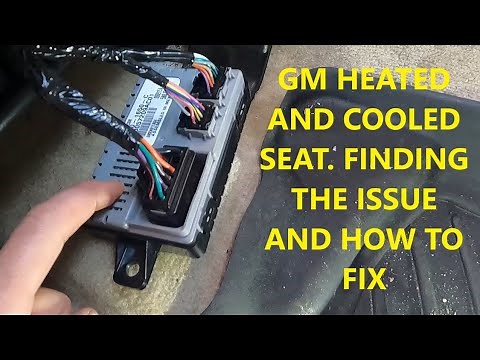 How to fix Heated/Cooled Seats in GM Vehicles. Escalade, Tahoe, Suburban, Yukon, Denali