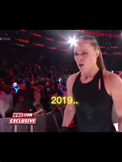 Ronda 2019 vs Ronda2025 #wwe #wrestling #youtubeshorts