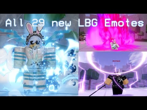 All 29 new LBG Emotes