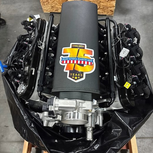 Win a 376 c.i. ProSeries Engine at the Grand National Roadster Show! BluePrint Engines will be at the 75th Annual Grand National Roadster Show at the Fairplex in Pomona, January 31st to February 2nd. THIS WEEKEND Enter the raffle at the BluePrint Engines booth and check out our range of engines for custom and classic vehicles. 🎟️The drawing will take place at the BluePrint Engines booth, located in the outdoor midway, at 1 PM on Sunday, February 2. WINNER MUST BE PRESENT. Drawings will continue