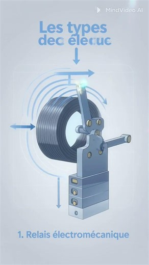 Les types de relais électrique #electrcal #industrialelectrician #shorts