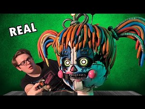 I made a real Scrap Baby head | Making my Scrap Baby 2.0 Cosplay Part 1