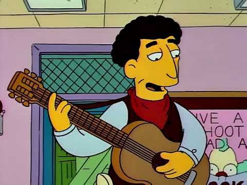 Simpsons 02x19 Mr Bergstrom Home on the Range