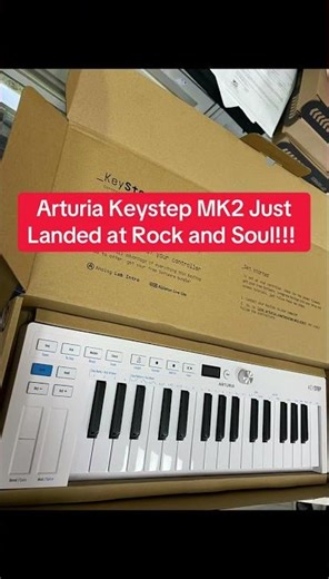 The wait is over Arturia Keystep MK2 just Landed at Rock and Soul!!