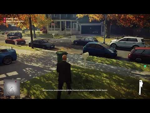 Hitman 2 - Eliminate Janus & Cassidy, FIND CLUES in Whittleton Creek